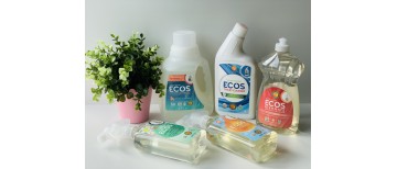 Blogeri testē: ECOS Earth Friendly Products – dabiskai mājas uzkopšanai!